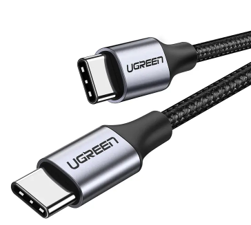 כבל טעינה מהירה USB-C W60 PD באורך 2 מטר UGREEN