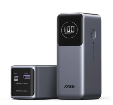 סוללת גיבוי טעינה מהירה Ugreen Power Bank Nexode 12000mAh PD 100W