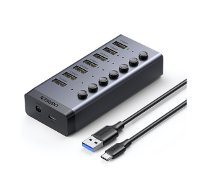 מתאם UGREEN 30778 7-Port USB 3.0 Hub