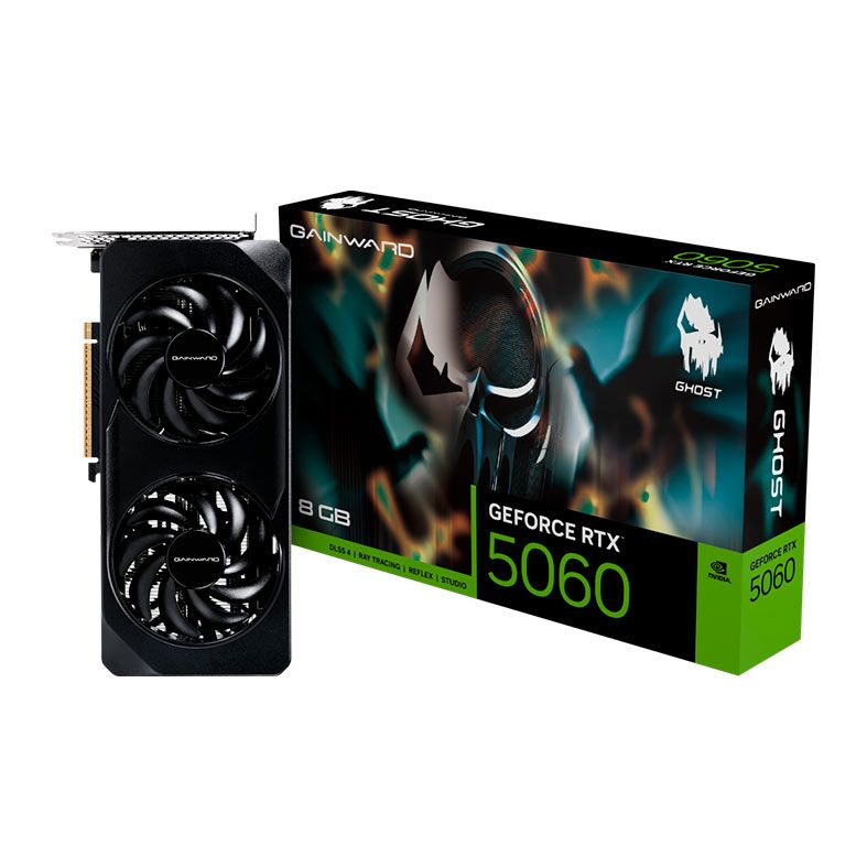 כרטיס מסך Gainward RTX 5060 8GB GDDR7 Ghost