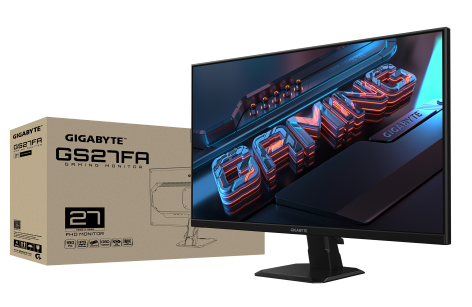 מסך גיימינג Gigabyte GS27FA 27 Inch FHD SS IPS 1Ms 180Hz