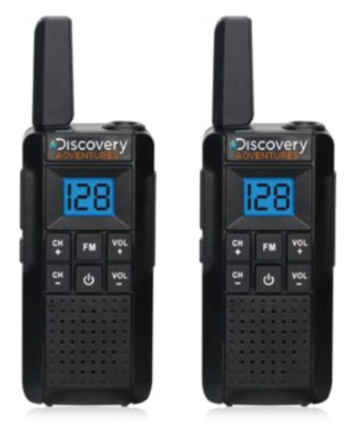 זוג מכשירי קשר מקצועיים Discovery DS-PRO לטווח ארוך של עד 10 ק״מ ייבואן רשמי