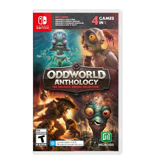 Oddworld Anthology The Inlikely Heros Collection 4 in 1
