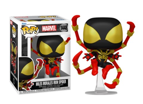 בובת פופ Funko POP Marvel Miles Morales Iron Spider 1448
