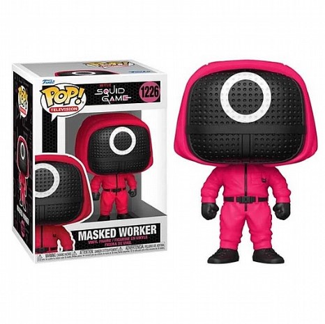 בובת פופ Funko POP Squid Game Round: Masked Worker 1226