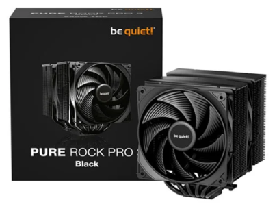 קירור אוויר - Be Quiet Pure Rock 3 Pro Black BK042