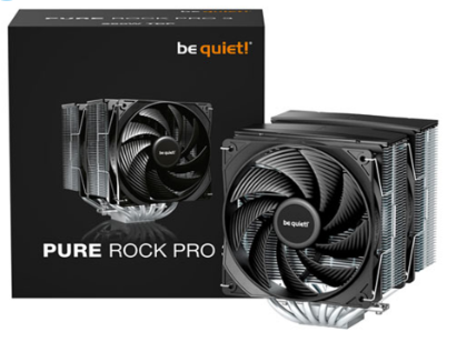 קירור אוויר - Be Quiet Pure Rock 3 Pro Black BK041