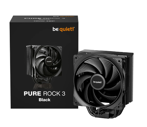 קירור אוויר - Be Quiet Pure Rock 3 Pro Black BK039