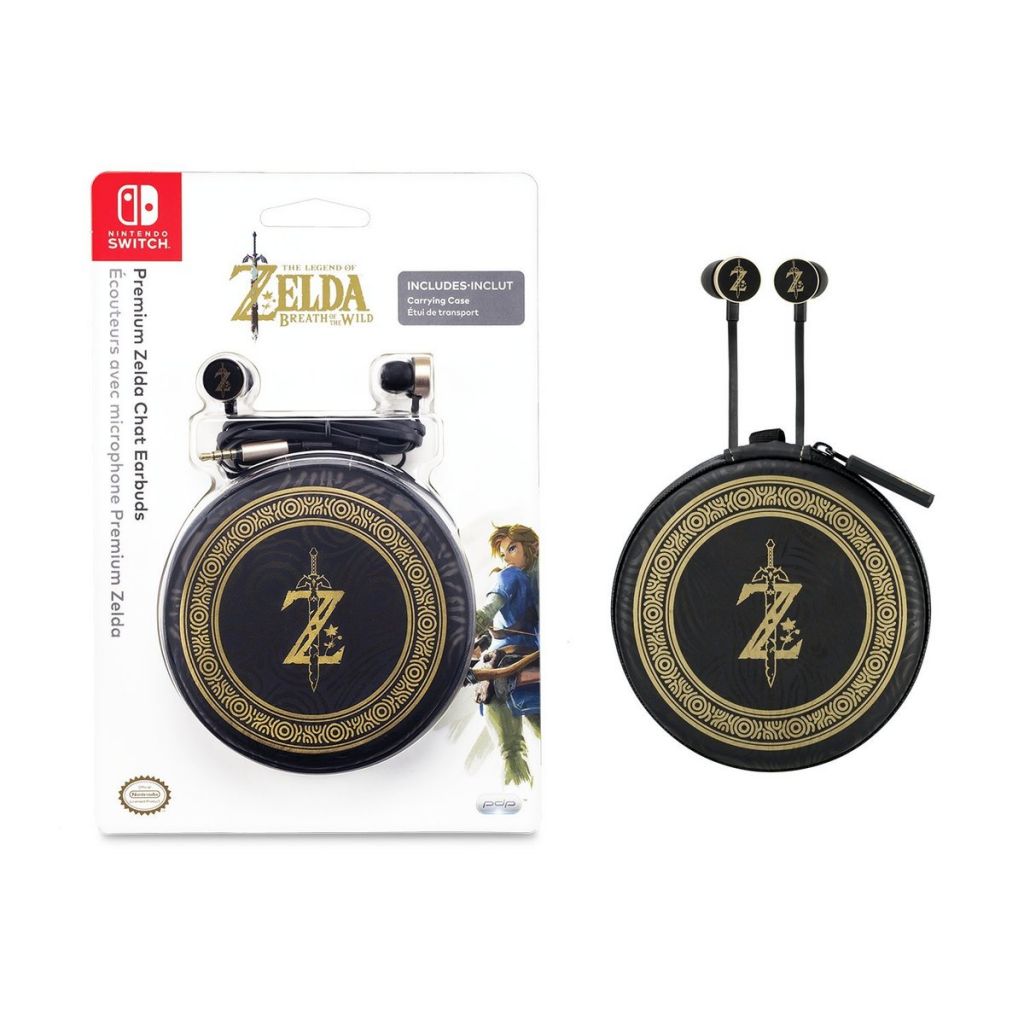 Premium Zelda Chat Earbuds - Nintendo Switch אוזניות