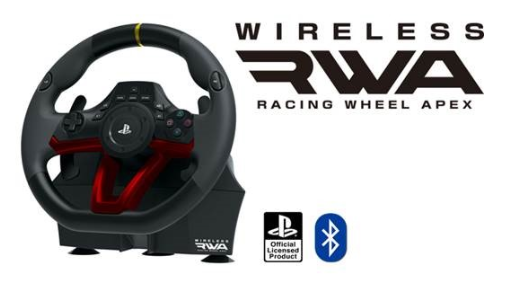 הגה ודוושות Wireless Racing Wheel APEX for PS4/PS5/PC