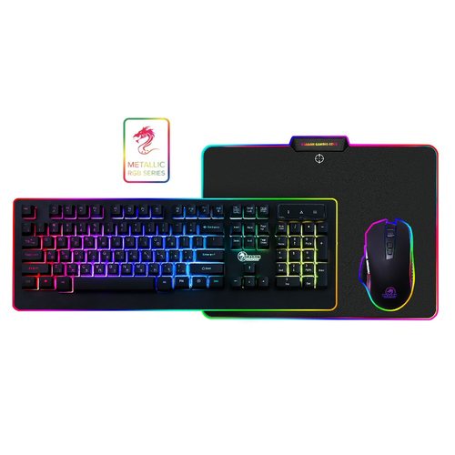 ערכת גיימינג Dragon Gaming Pro RGB Gaming Pack GPDRA-PCK-RGB - ברירת מחדל