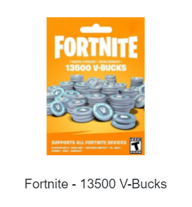 Fortnite - 13500 V-Bucks