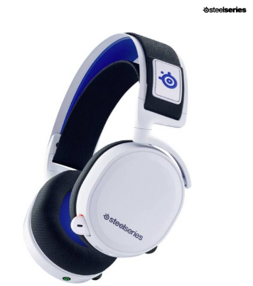 אוזניות ‏אלחוטיות גיימינג SteelSeries Arctis 7P בצבע לבן