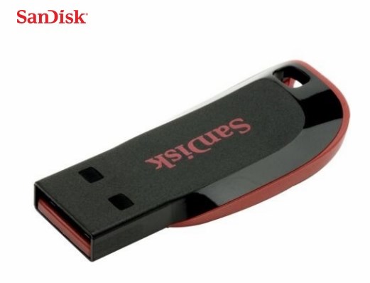 זיכרון נייד SanDisk Cruzer Blade 128GB