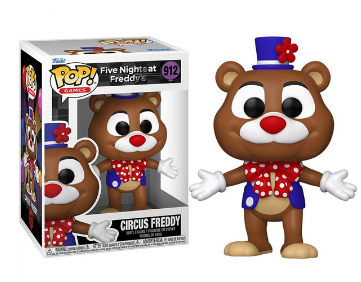 בובת פופ - FNAF Circus Freddy 912