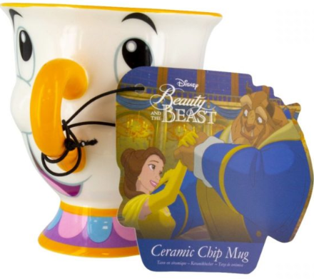 ספל The official Chip mug from Beauty and the Beast דיסני