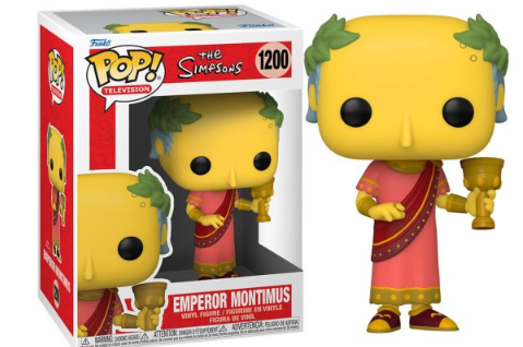 בובת פופ משפחת סימפסון - הקיסר מונטימוס !Funko POP 1200 Emperor Montimis