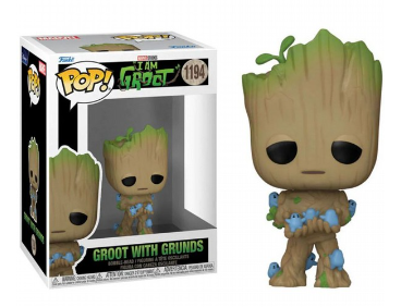 בובת פופ - Marvel I Am Groot Groot With Grunds 1194
