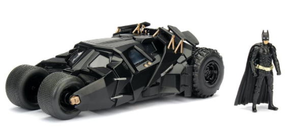 Jada Toys USA | The Dark Knight | Batmobile & Batman