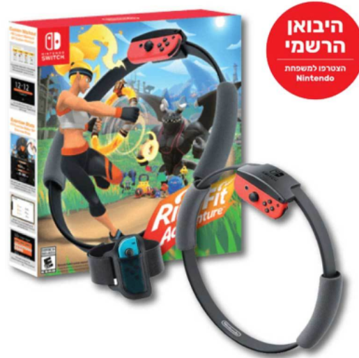 משחק Nintendo switch Ring Fit Adventure לנינטנדו