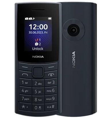 טלפון סלולרי (Nokia 110 4G TA-1559 (2022 בצבע שחור - שנה אחריות היבואן הרשמי
