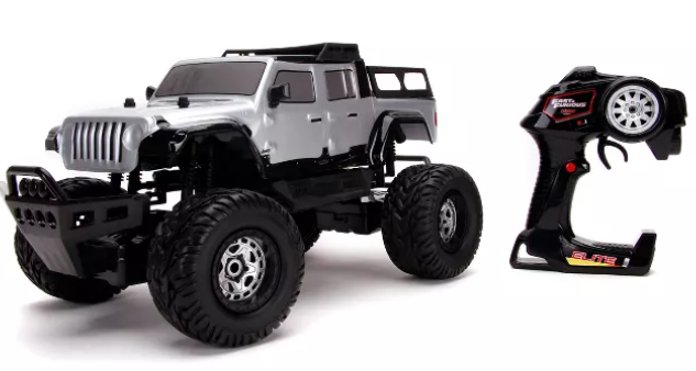 רכב שלט מהיר ועצבני Fast and Furious Elite 4x4 RC 2020 Jeep Gladiator מבית Jada