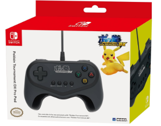 בקר {שלט} בצבע שחור פוקימון HORI POKKEN CONTROLLER FOR NINTENDO SWITCH FAMILY EOL - HARDWARE