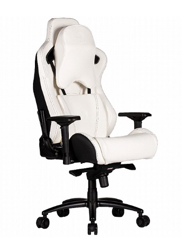 כסא גיימינג GT SPORT DELUX GAMING CHAIR ולבן