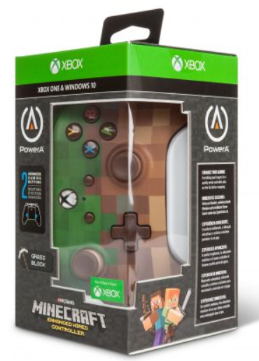 בקר חוטי לאקס בוקס וואן / מחשב XBOX Enhanced Wired Controller Minecraft