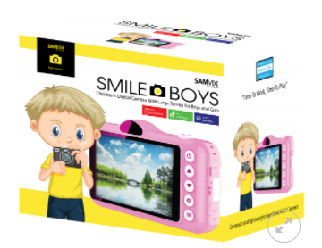 מצלמת ילדים סאמויקס סמייל בויז וורוד SMILEBOYS