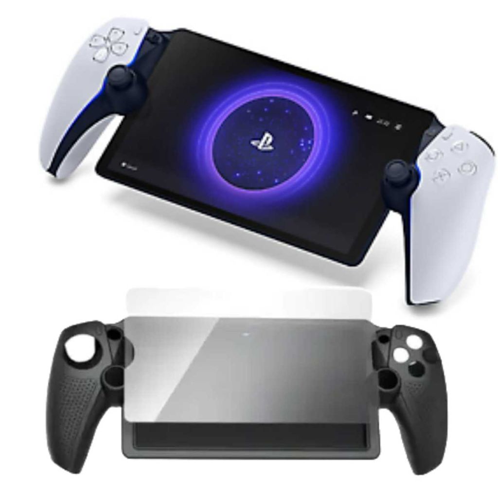 קונסולה ניידת PlayStation Portal Remote Player + ערכת הגנה סוני