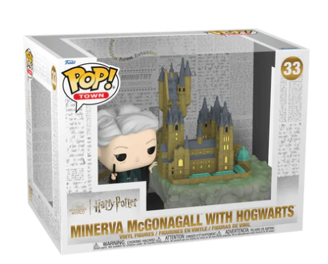 בובת פופ הארי פוטר Harry Potter - Funko Pop N°33 : Minerva avec Poudlard