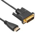 כבל 1.8 HDMI to DVI