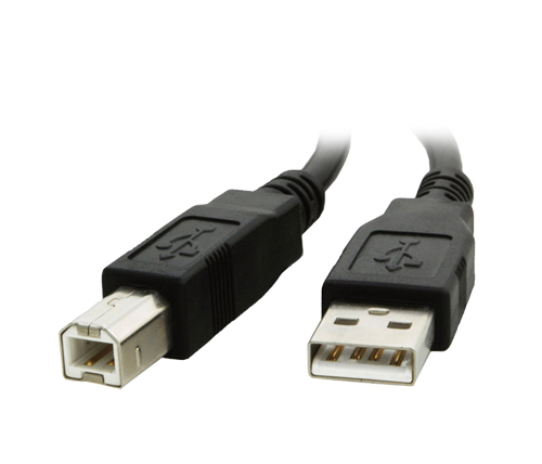כבל מדפסת ETION USB A-B באורך כ-3 מטרים