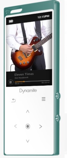 נגן MP3 דיינומייט | Dynamite 8GB SAMVIX ירוק