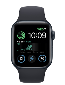 שעון חכם אפל שעון חכם Watch SE 2022  APPLE GPS 40mm