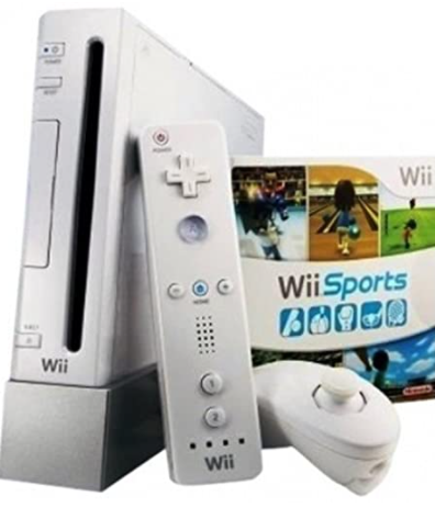 Nintendo Wii Console with Wii Sports תצוגה