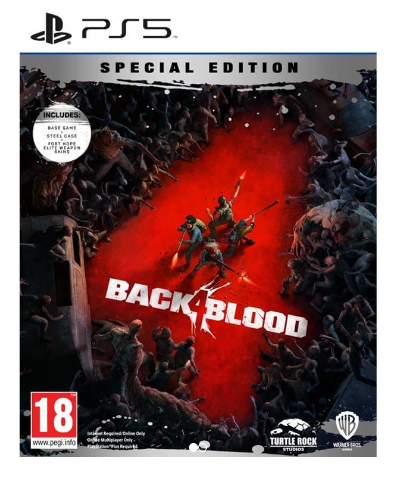 PS5 Back 4 Blood Special D1 Steelbook Edition