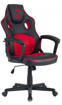 מושב גיימרים Dragon Combat Chair אדום שחור