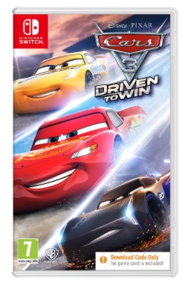 Nintendo Switch Cars 3 Code in Box