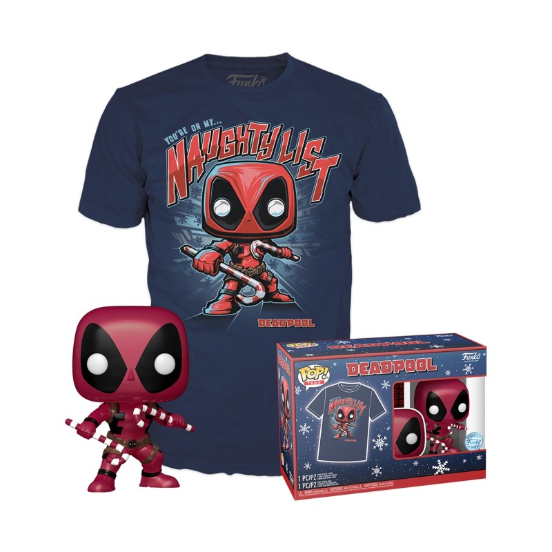 בובה וטי-שירט Funko POP! deadpool