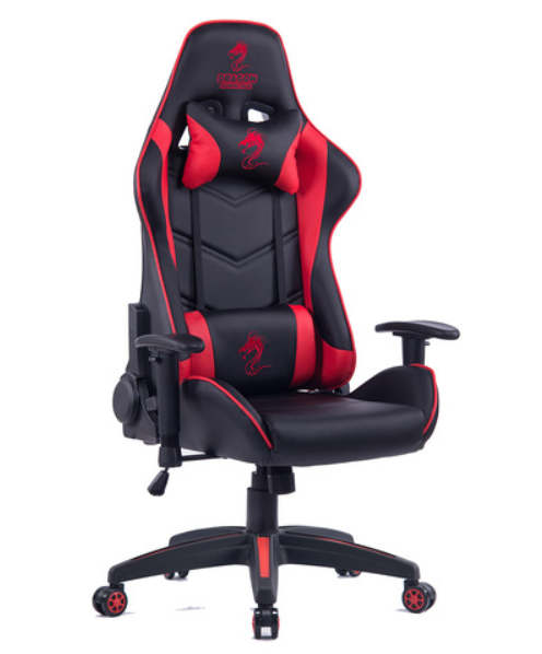 מושב גיימרים Dragon Olympus Chair אדום שחור