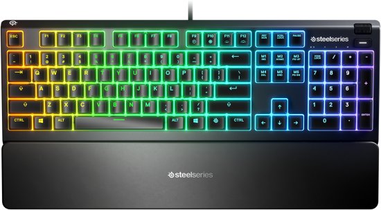 מקלדת גיימרים SteelSeries Apex 3 RGB