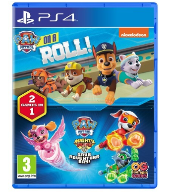 PAW Patrol – On a Roll + Mighty Pups Compilation PS4