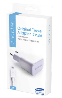 מטען מקורי כולל כבל  MICRO USB 2A  יבואן רשמי סאני