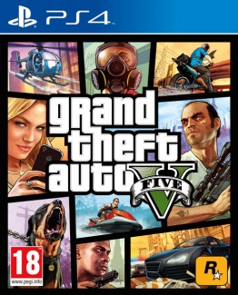 GTA Grand Theft Auto V לקונסולת PS4