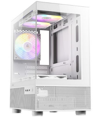 מארז לבן Antec CX200M RGB ELITE M-ATX 5X120mm RGB FANS