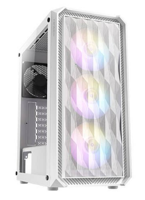 מארז Antec NX292 Mid Tower up to E-ATX MB 3X120MM RGB White