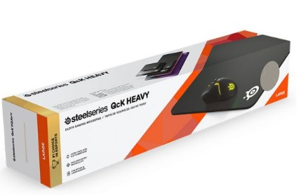 SteelSeries משטח לעכבר לגיימרים QcK Heavy L