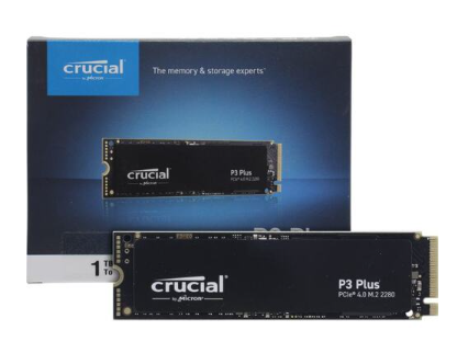כונן אחסון Crucial P3 Plus 4TB PCIe Gen4 M.2 2280 SSD